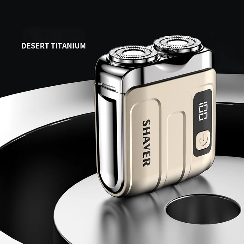 R-19 Luggage Electric Shaver, Mini Shavers for Men, Electric Portable Beard Shaver Razor