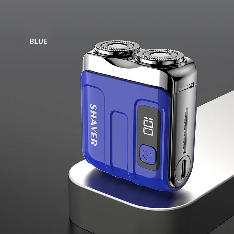 R-19 Luggage Electric Shaver, Mini Shavers for Men, Electric Portable Beard Shaver Razor