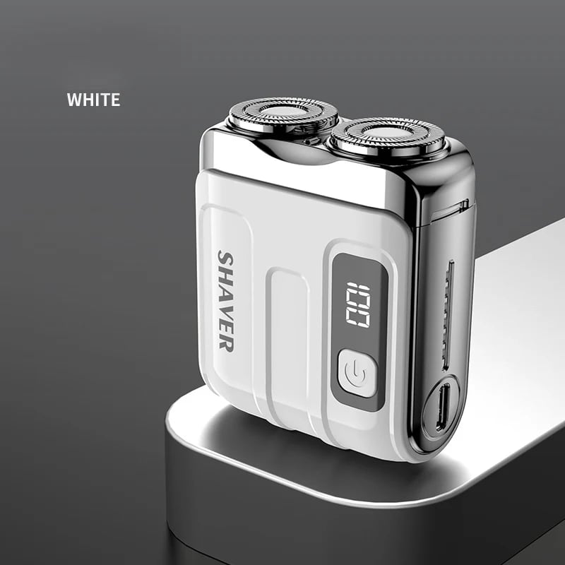 R-19 Luggage Electric Shaver, Mini Shavers for Men, Electric Portable Beard Shaver Razor