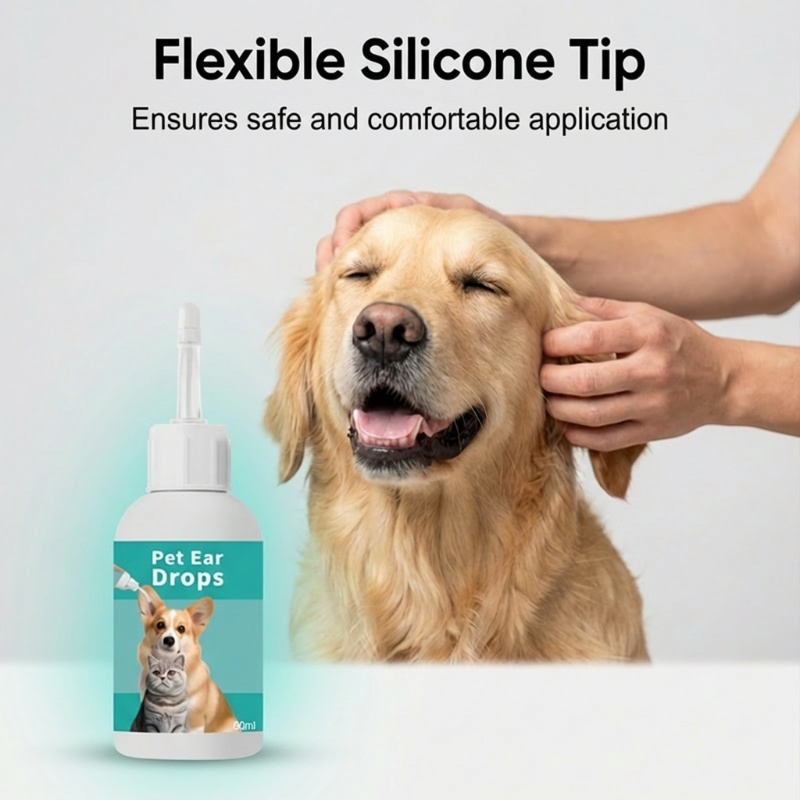 🐱🐶 Gentle Pet Ear Cleansing Drops—Say Goodbye to Outer Ear Canal Diseases