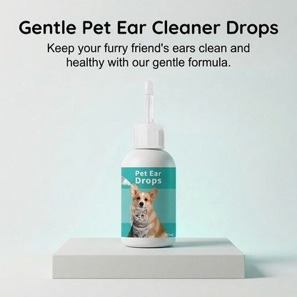🐱🐶 Gentle Pet Ear Cleansing Drops—Say Goodbye to Outer Ear Canal Diseases