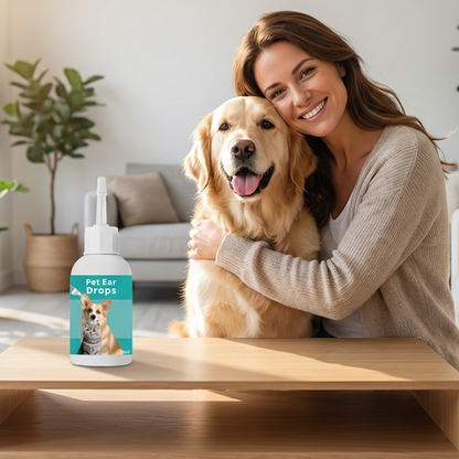 🐱🐶 Gentle Pet Ear Cleansing Drops—Say Goodbye to Outer Ear Canal Diseases