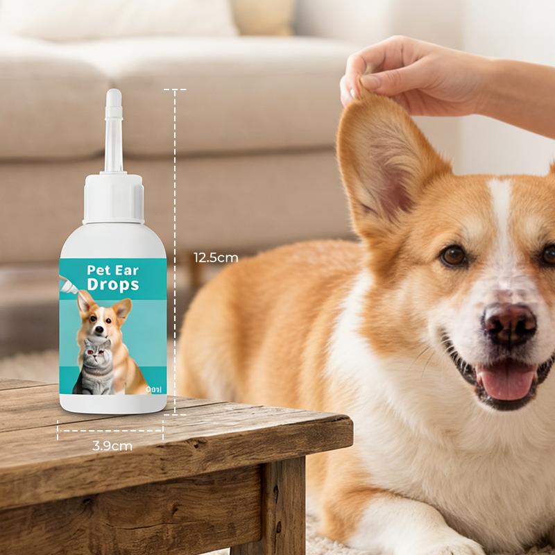 🐱🐶 Gentle Pet Ear Cleansing Drops—Say Goodbye to Outer Ear Canal Diseases