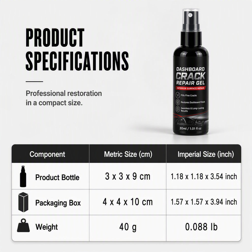✨Professional Car Dashboard Crack Repair Gel