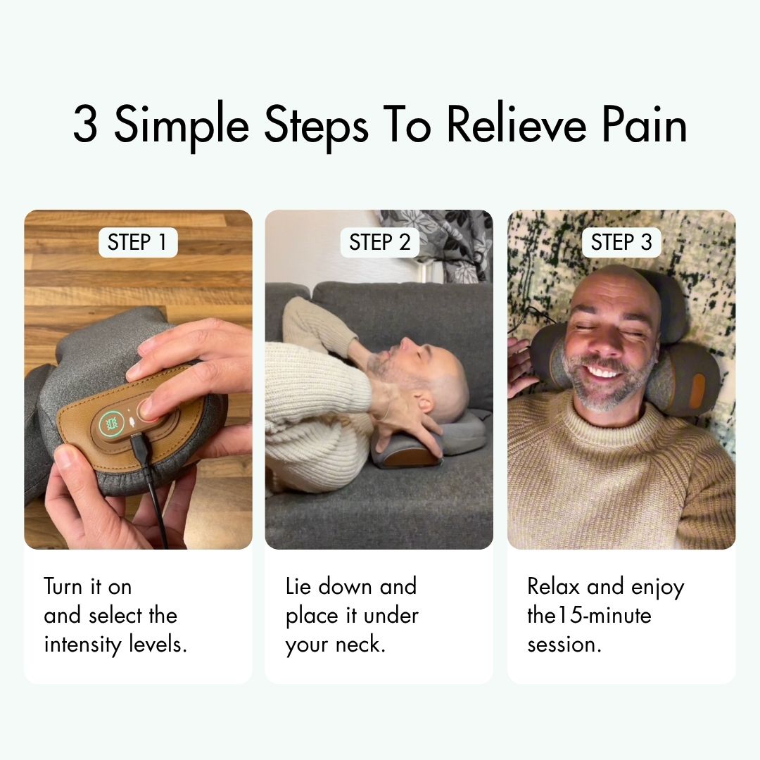 Ergonomic Neck Support Stretcher – Portable Cervical Relaxation Pillow for Daily Shoulder & Neck Comfort