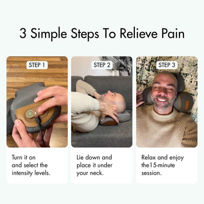 Ergonomic Neck Support Stretcher – Portable Cervical Relaxation Pillow for Daily Shoulder & Neck Comfort