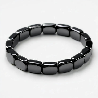 Natural Hematite Bead Bracelet – Healing & Energy Jewelry