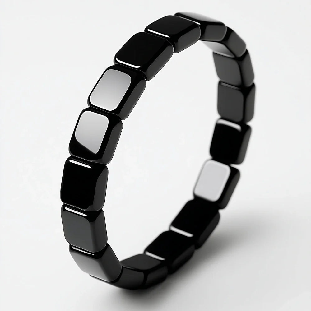 Natural Hematite Bead Bracelet – Healing & Energy Jewelry