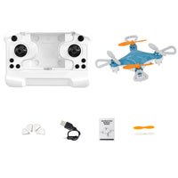 Mini quadcopter drone - blue