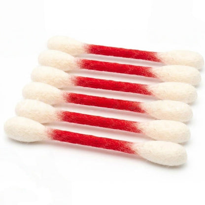 🐱Giant Cotton Swab Shaped Felt Cat Chew Toys
