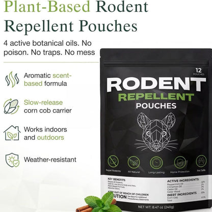 Place These Pouches - And Watch TheGophers Permanently Disappear