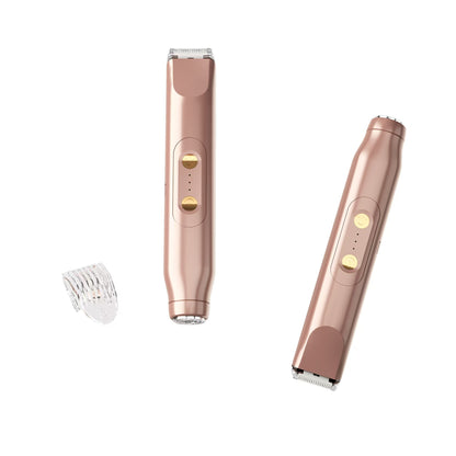 2-in-1 Waterproof Bikini & Body Trimmer for Women – Rechargeable Electric Shaver for Face, Underarms, Legs & Bikini Area