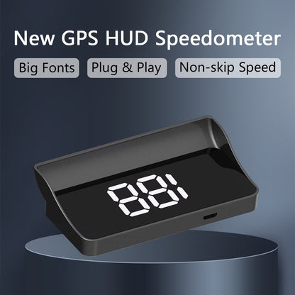 🚗 Head-Up Display Car GPS Digital Speedometer – HUD for Cars, Trucks & Motorcycles