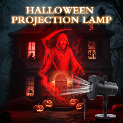 🎃Turn Your Home Into a Haunted Halloween Wonderland | 10 Unique HD Projection Patterns, 32FT Ultra-Large Display
