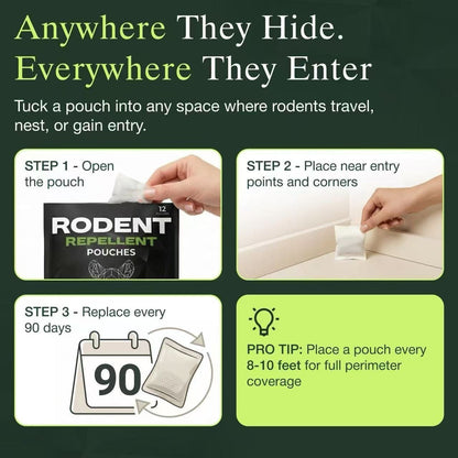 Place These Pouches - And Watch TheGophers Permanently Disappear