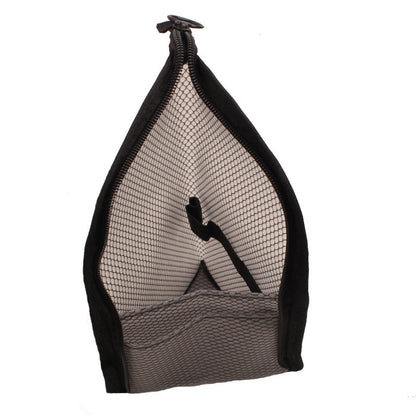 Free-Standing Clear Hanging Toiletry Bag, Foldable Waterproof EVA Cosmetic Organizer