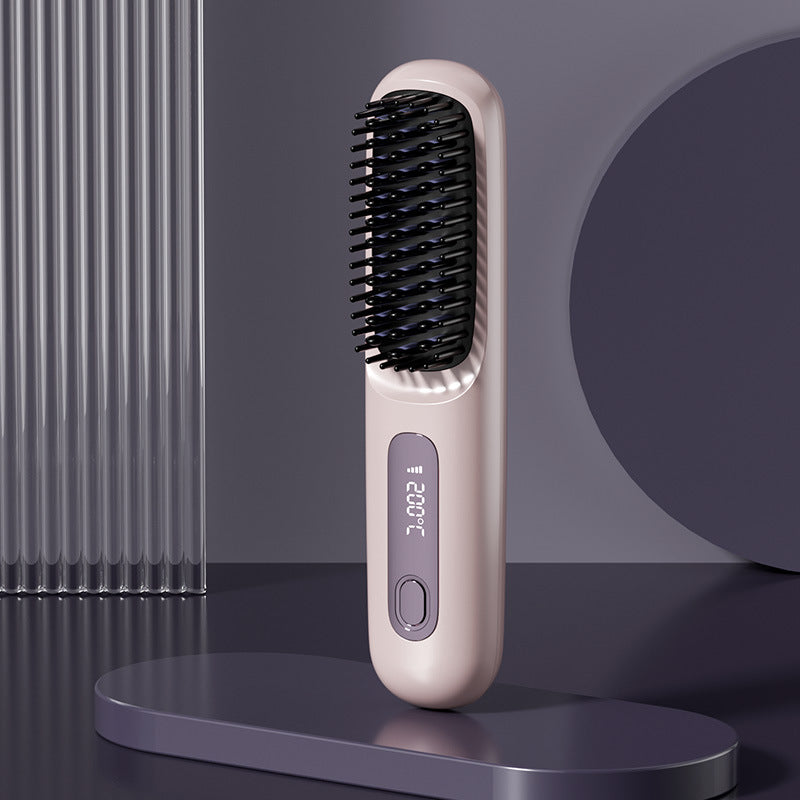 [NEW]Orvyla Portable Straightener Brush