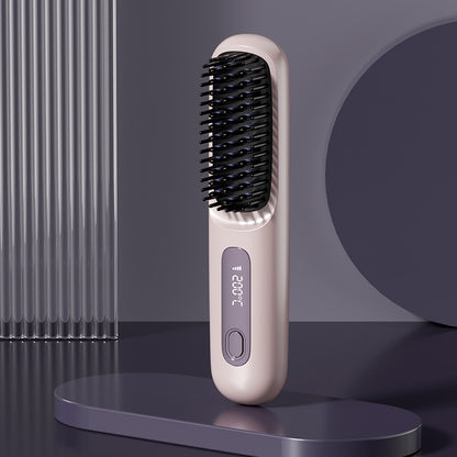 [NEW]Orvyla Portable Straightener Brush