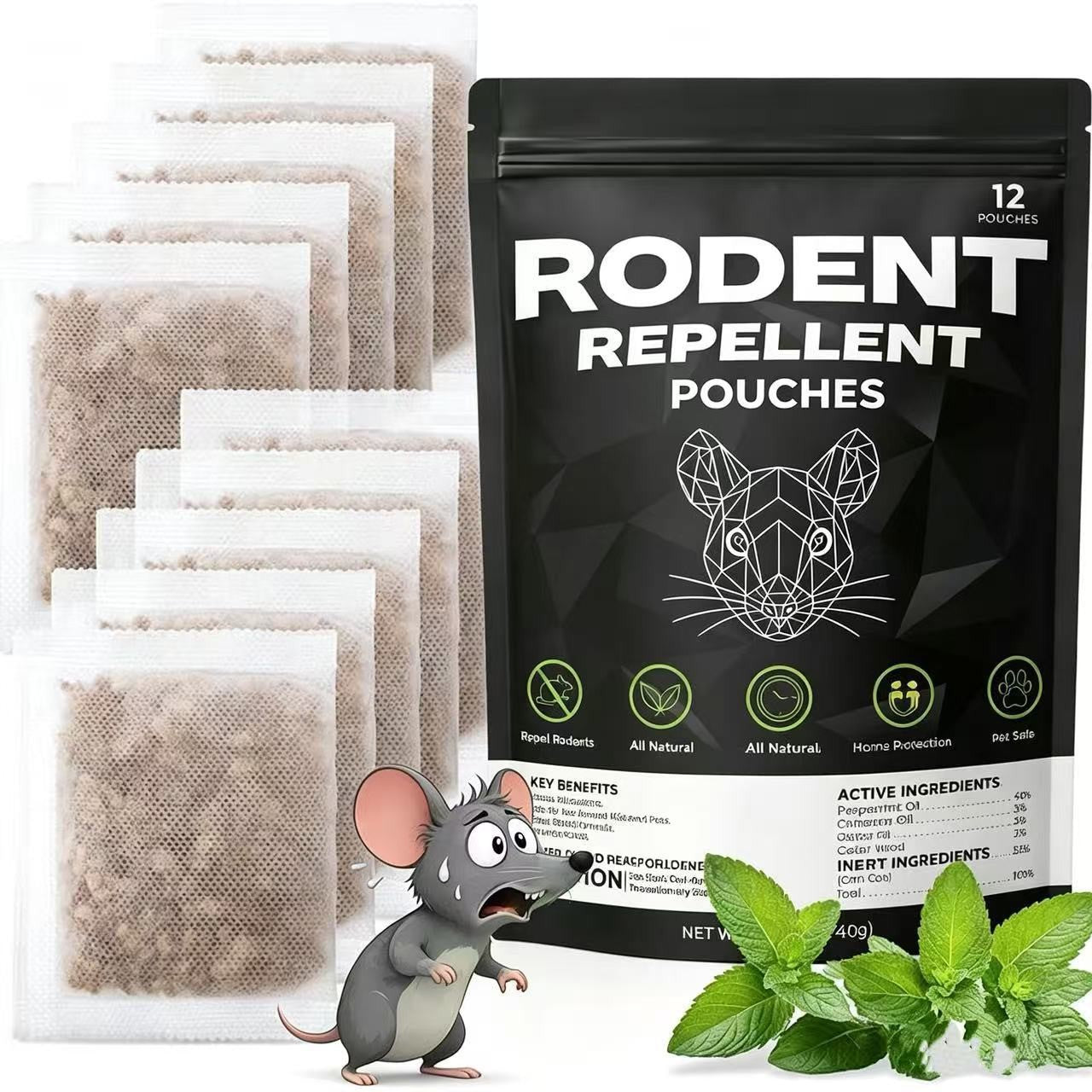 Place These Pouches - And Watch TheGophers Permanently Disappear