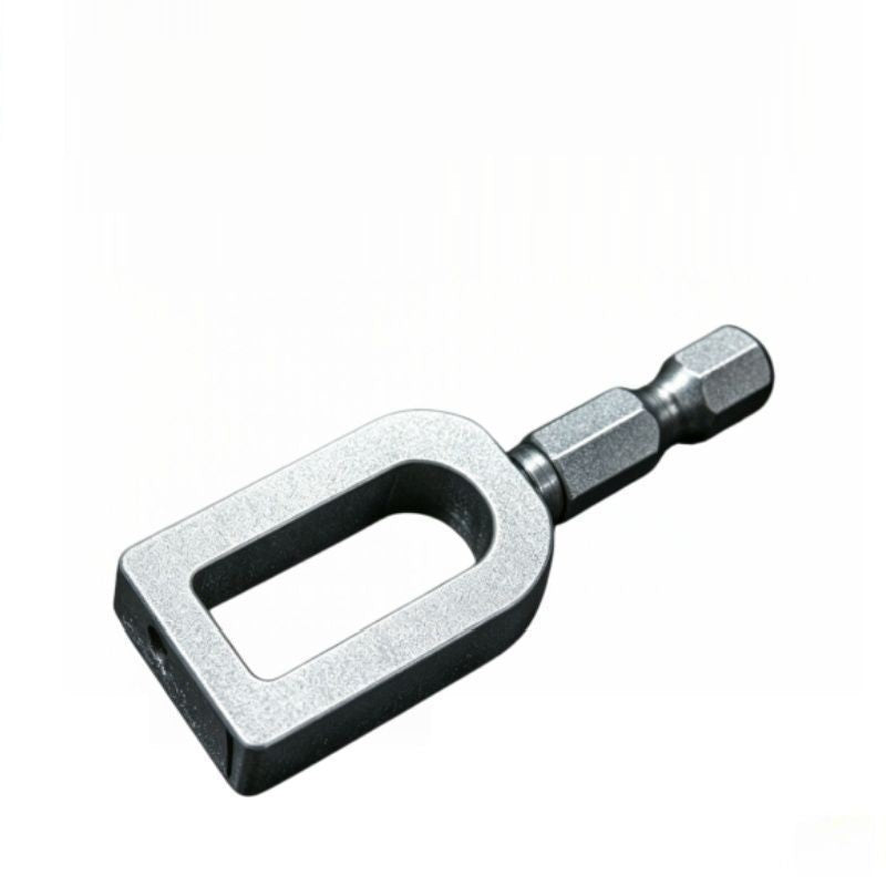 Drill‑Mounted Steel Wire Twisting Tool with Auto Trimming Function