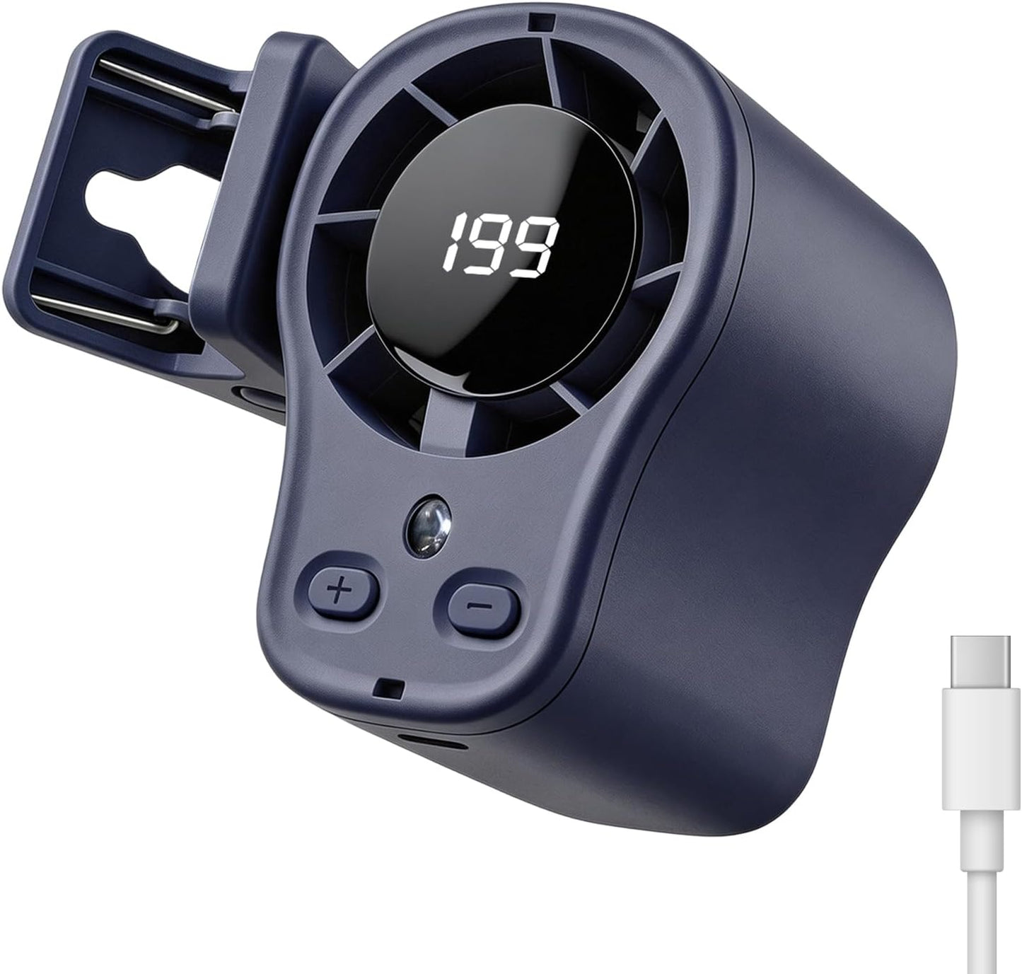 Portable Ice-Cooling Clip Fan