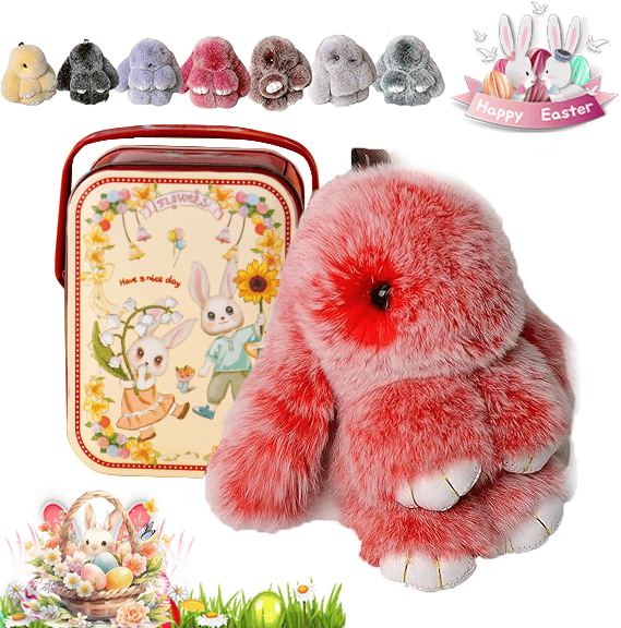 🐰 Handmade Soft Bunny Charms
