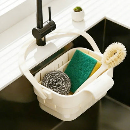 💖🔥Collapsible Faucet-Hanging Sink Strainer Basket
