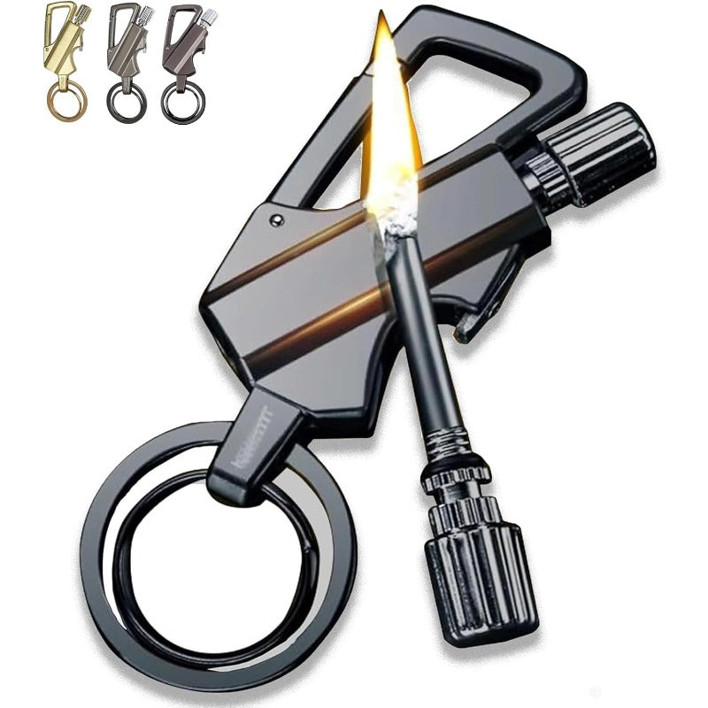 3-in-1 Kerosene Match Keychain