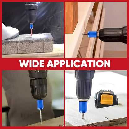 Universal Magnetic Screwdriver Bit Ring, Strong Grip for Drills & Power Tools