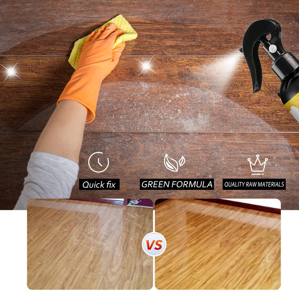 Deep healthy shine on wood furniture