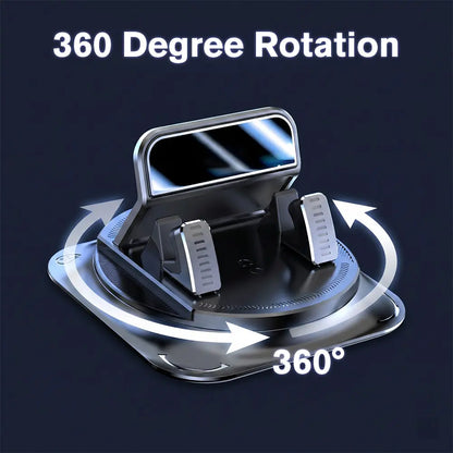 360 Degree Rotatable Suction Cup Car Phone Holder for Dashboard