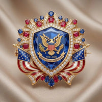 250th anniversary brooch-a