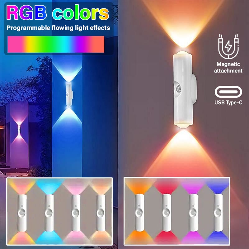 ⏳Rechargeable Smart LED Motion Sensor Ambient Light