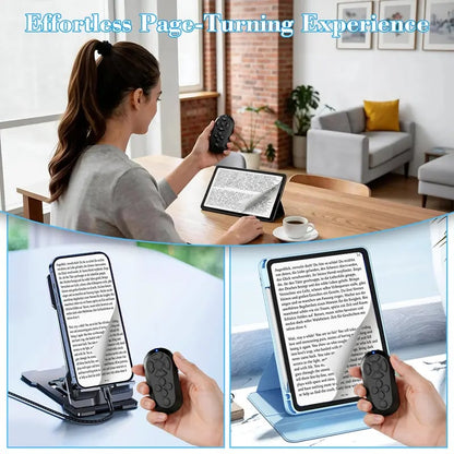 Smart Ring Remote Control – Wireless Video Scroller & Page Turner – Bluetooth Camera Shutter ✨📸