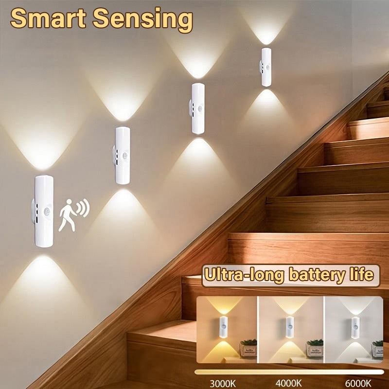 ⏳Rechargeable Smart LED Motion Sensor Ambient Light