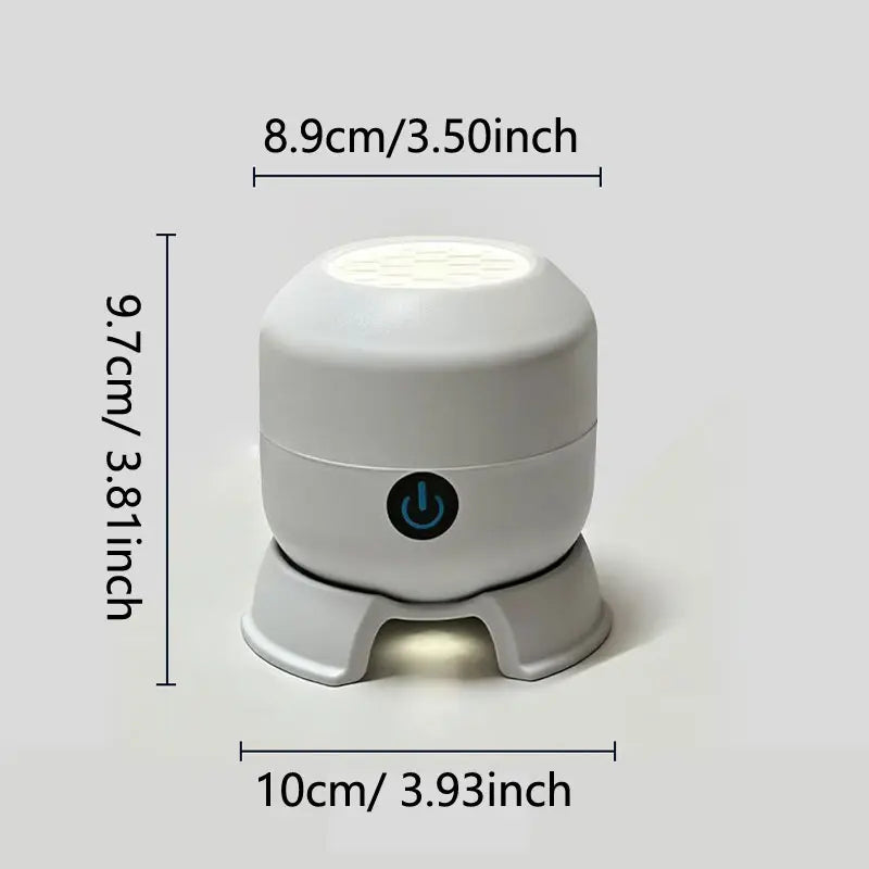 Dynamic Rotating LED Pattern Projection Desk Lamp