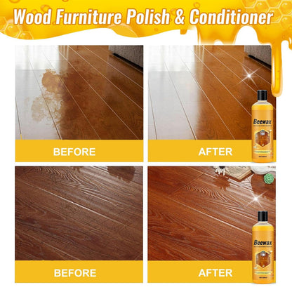 Natural Beeswax Wood Polish and Conditioner for Daily Furniture Maintenance