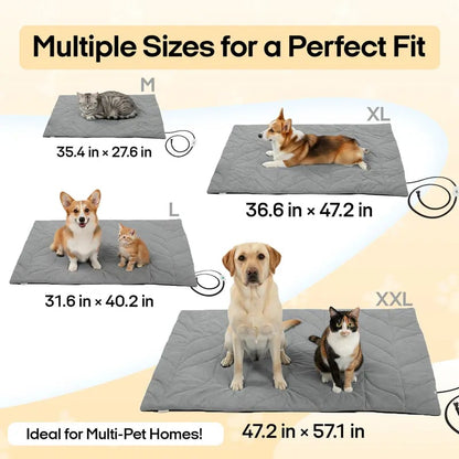 Heated Pet Pad for Dogs & Cats