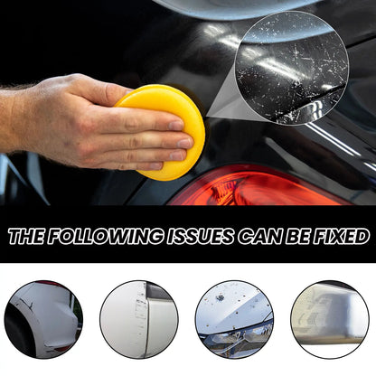 Car scratch repair wax, car paint protection polishing scratch remover & surface care cleaner
