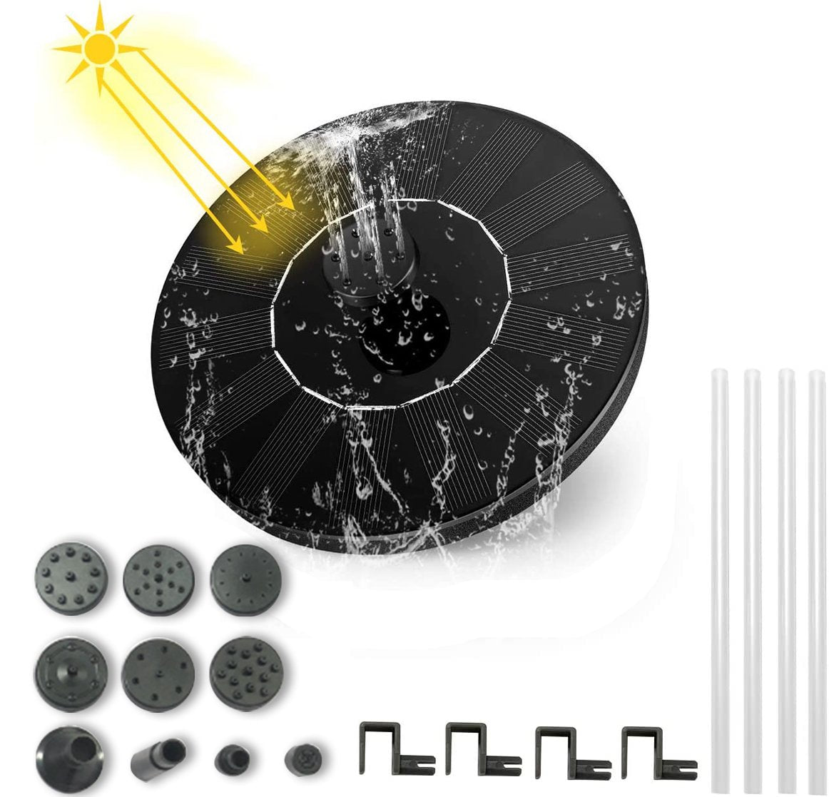 🔥Solar-Powered Bird Fountain Kit