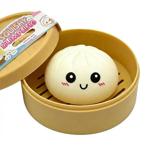 Big Dumpling Squishy Blind Box, Soft TPR Fidget Toy, Stress Relief, Easter Kids Gifts