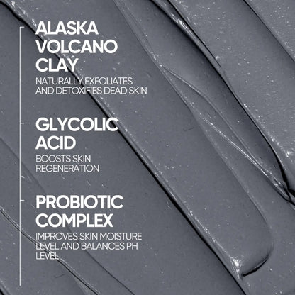 Alaska Volcano Pore Clay Stick Cleansing Blackhead Remover Face Mask Stick