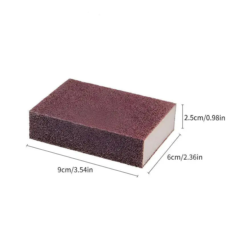 3 Pack Magic Emery Sponge – Rust Remover & Heavy-Duty Kitchen Cleaner