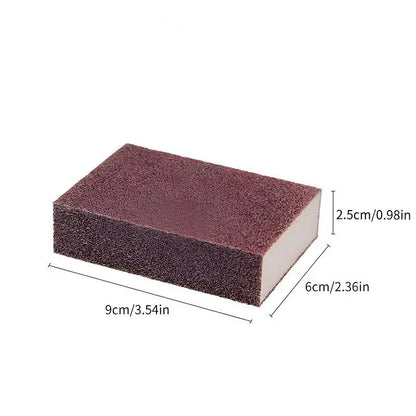 3 Pack Magic Emery Sponge – Rust Remover & Heavy-Duty Kitchen Cleaner