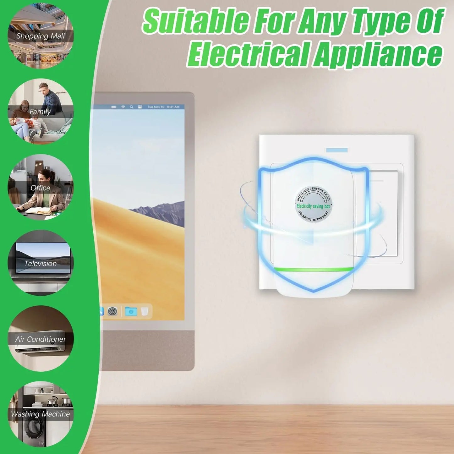 Plug-In Power Box with US Plug