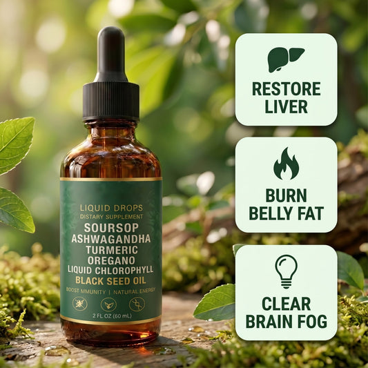🌿Soursop Liquid Complex - Natural Herbal Detox