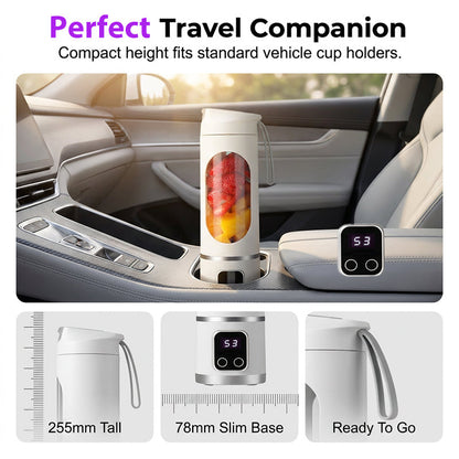 🔥 Portable Cordless Juicer – Ideal for Smoothies, Shakes & On-the-Go Fresh Juice 🥤🍓