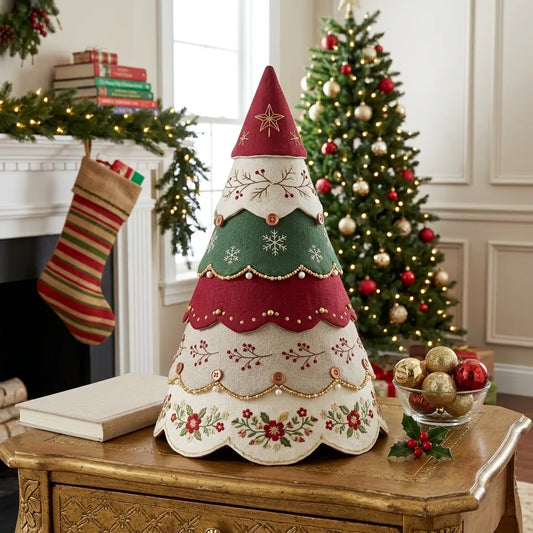 Christmas Quilt Tree Pattern Set(7PCS)-With Instructions