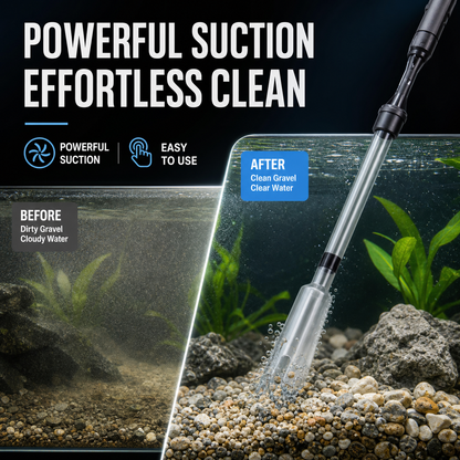 🔥 Electric Aquarium Gravel Cleaner