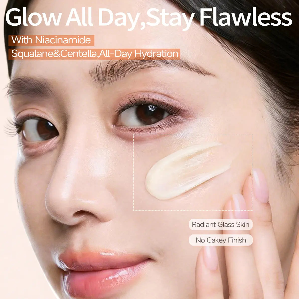 Glow Velvet Priming Moisture Cream - Pore Blurring & Makeup Gripping Primer